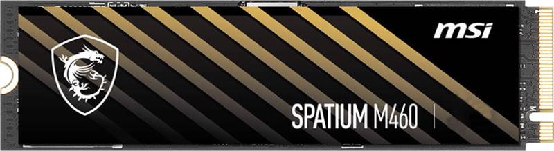 Накопичувач SSD 1TB MSI Spatium M460 M.2 2280 PCIe 4.0 x4 NVMe 3D NAND TLC (S78-440L930-P83)