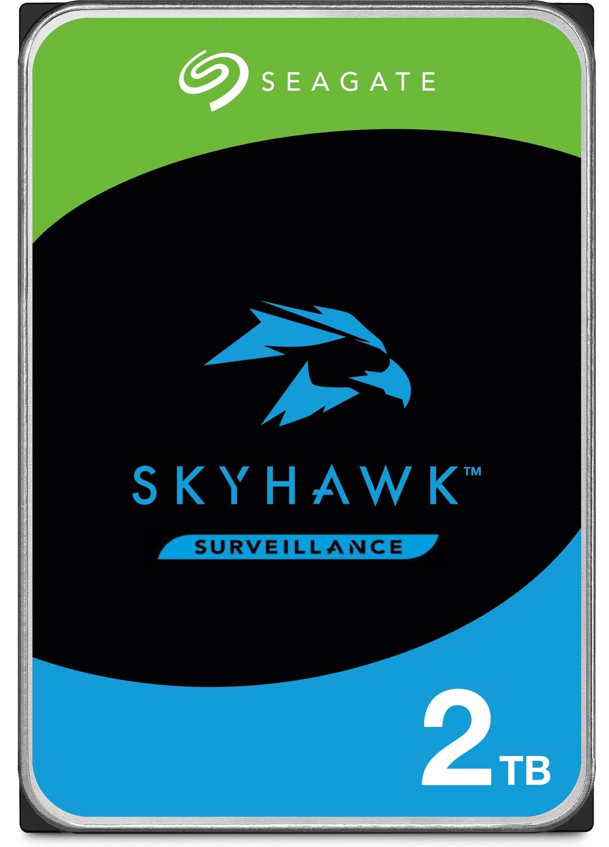 Накопичувач HDD SATA 2.0TB Seagate SkyHawk Surveillance 5400rpm 256MB (ST2000VX017)