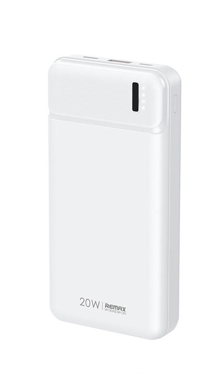 Універсальна мобільна батарея Remax RPP-288 Pure 20000mAh White (6954851241621)