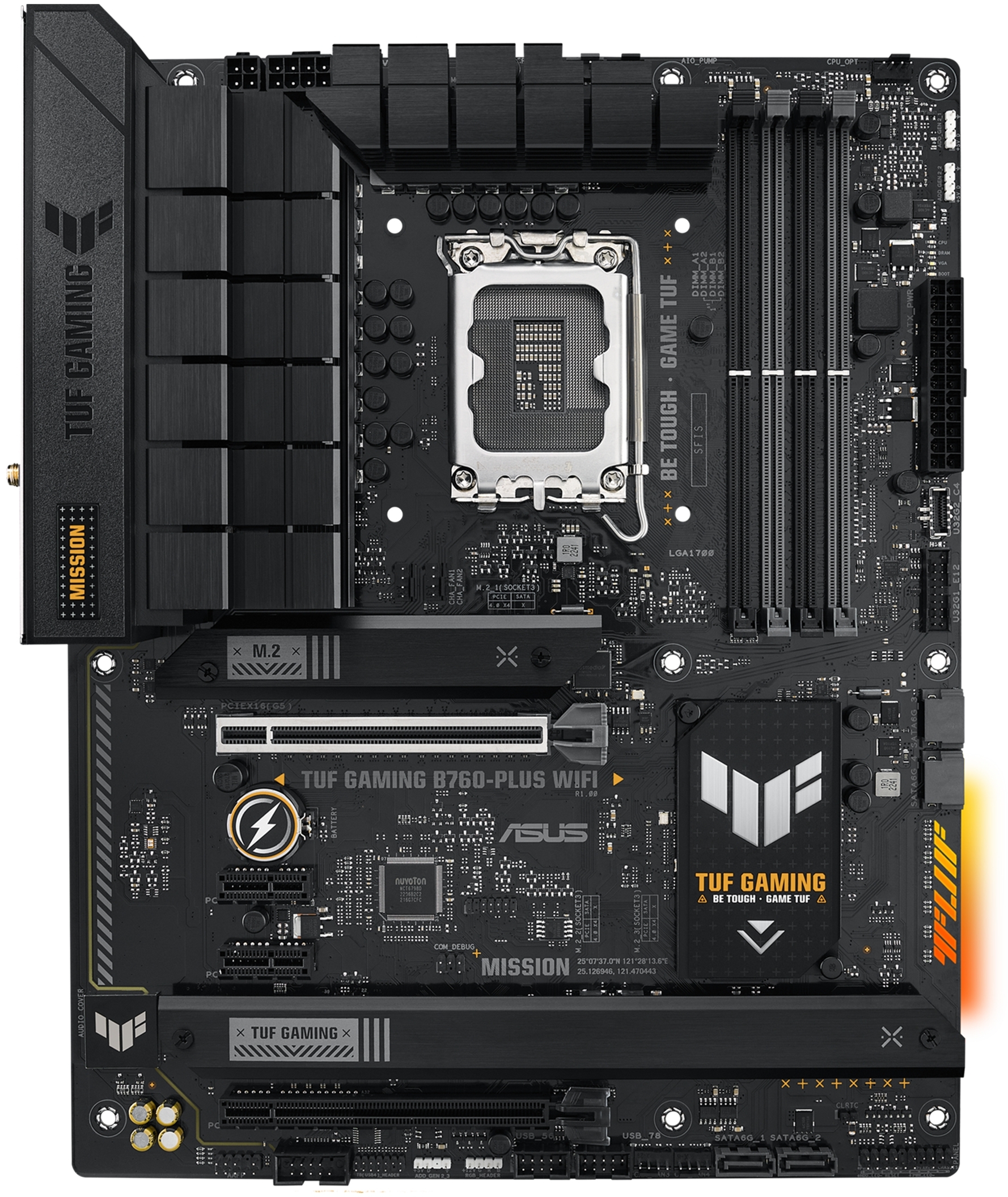 Материнська плата Asus TUF Gaming B760-Plus WiFi Socket 1700