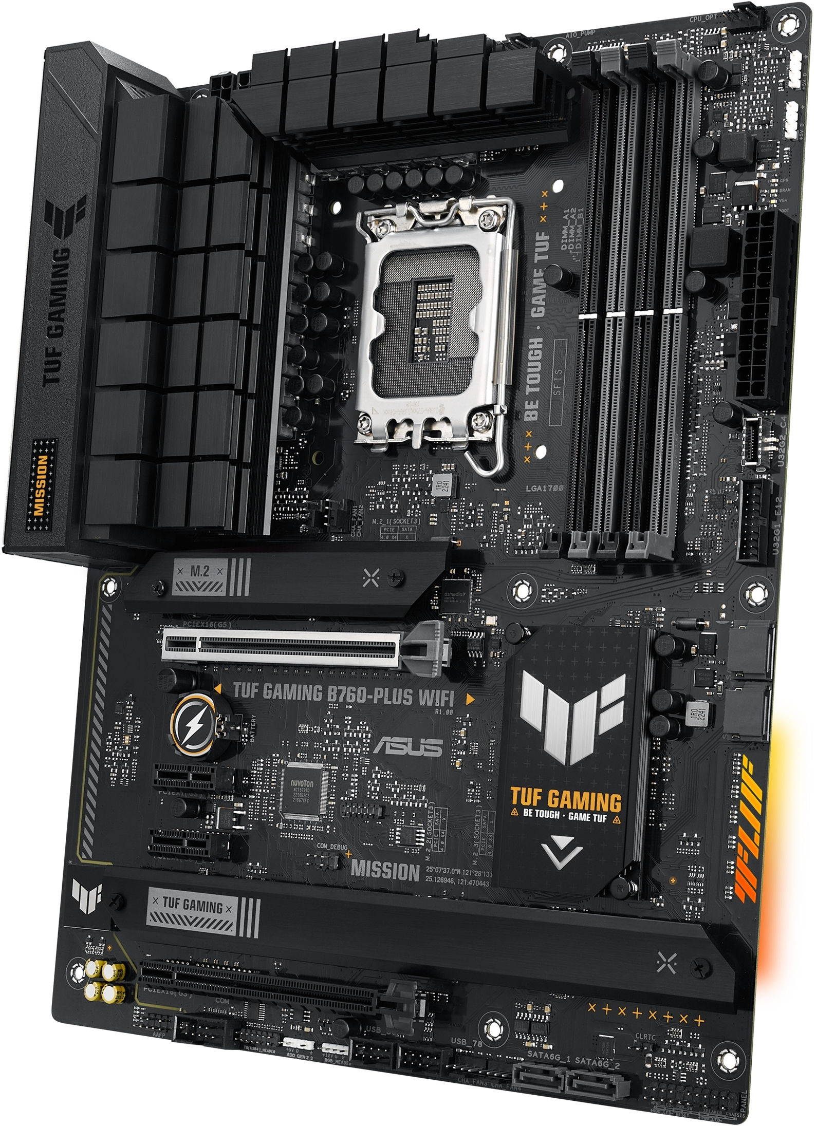 Материнська плата Asus TUF Gaming B760-Plus WiFi Socket 1700