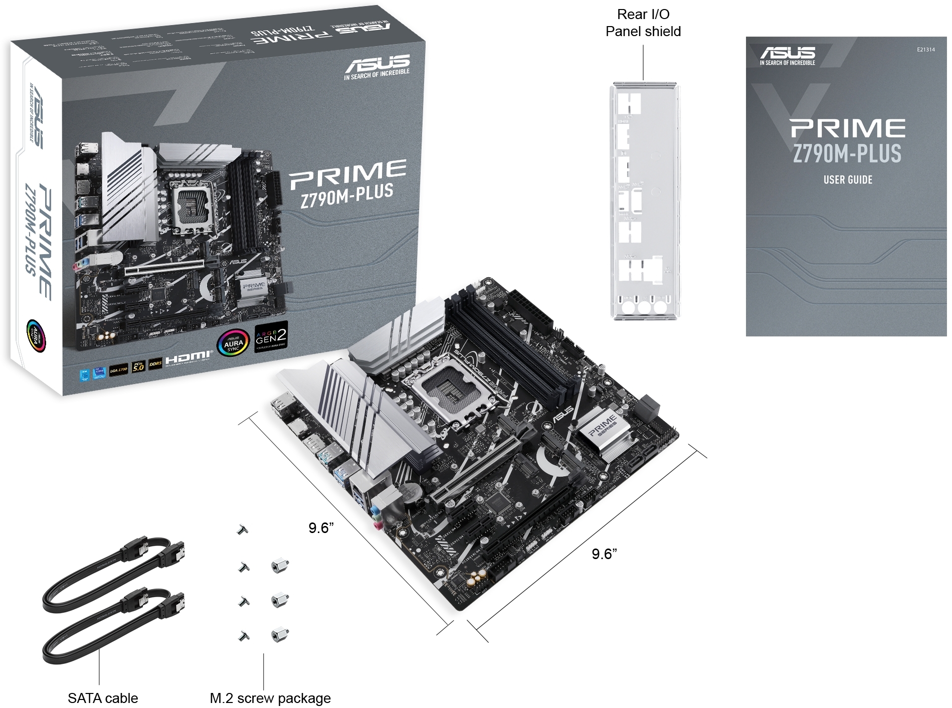 Материнська плата Asus Prime Z790M-Plus Socket 1700