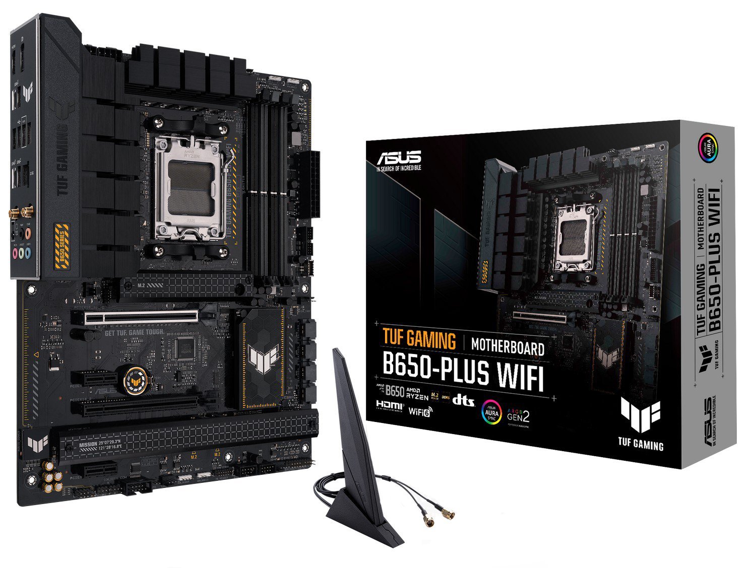 Материнська плата Asus TUF Gaming B650-Plus WiFi Socket AM5