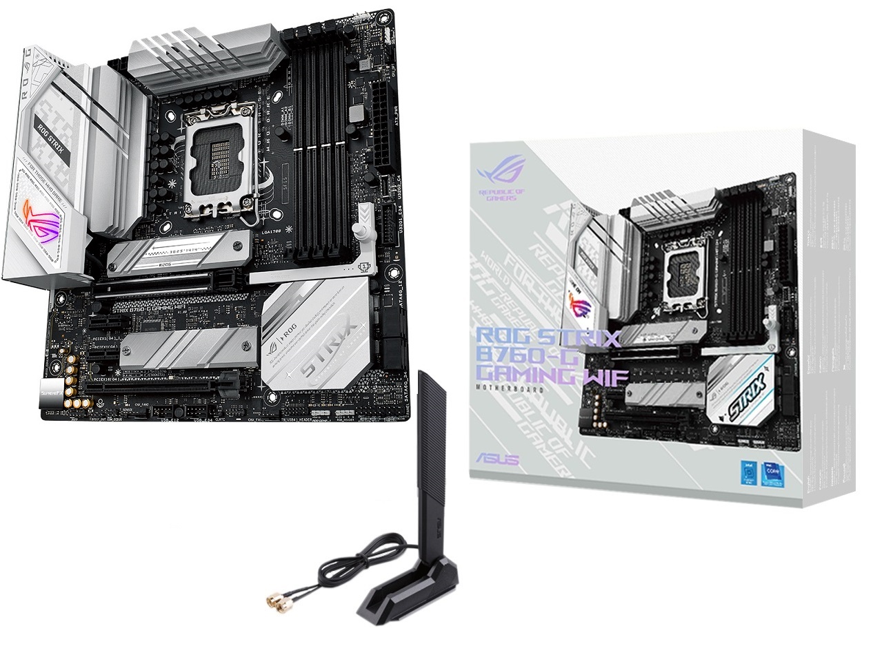 Материнська плата Asus ROG Strix B760-G Gaming WiFi Socket 1700