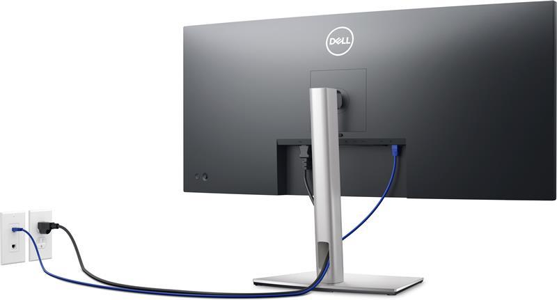 Монiтор Dell 34" P3424WE (210-BGTY) IPS Black Curved