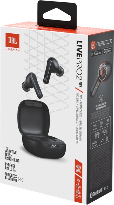 Bluetooth-гарнітура JBL Live Pro 2 Black (JBLLIVEPRO2TWSBLK)