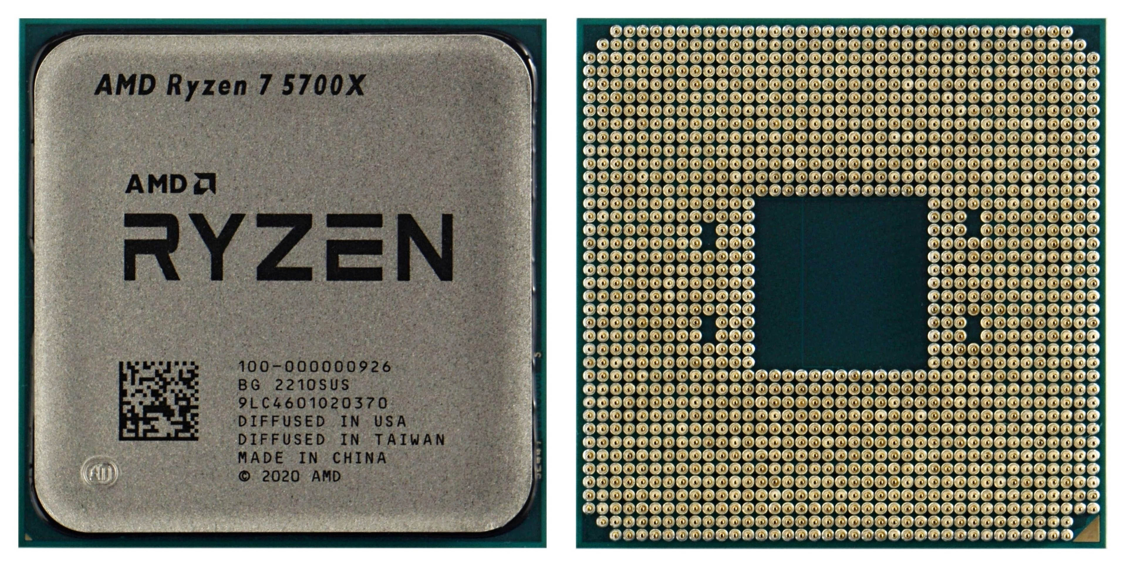 Процесор AMD Ryzen 7 5700X (3.4GHz 32MB 65W AM4) Box (100-100000926WOF)