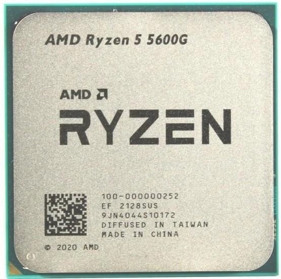 Процесор AMD Ryzen 5 5600G (3.9GHz 16MB 65W AM4) Tray (100-000000252)