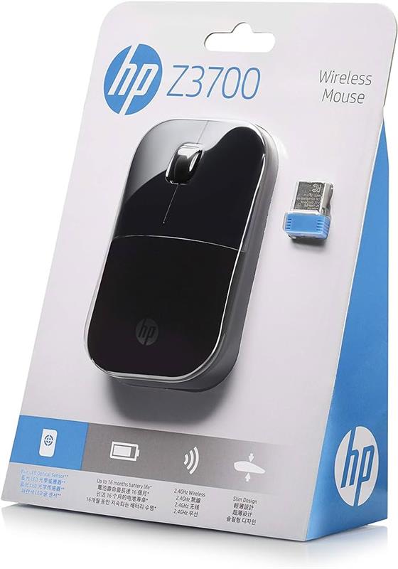 Миша бездротова HP Z3700 Black (V0L79AA)