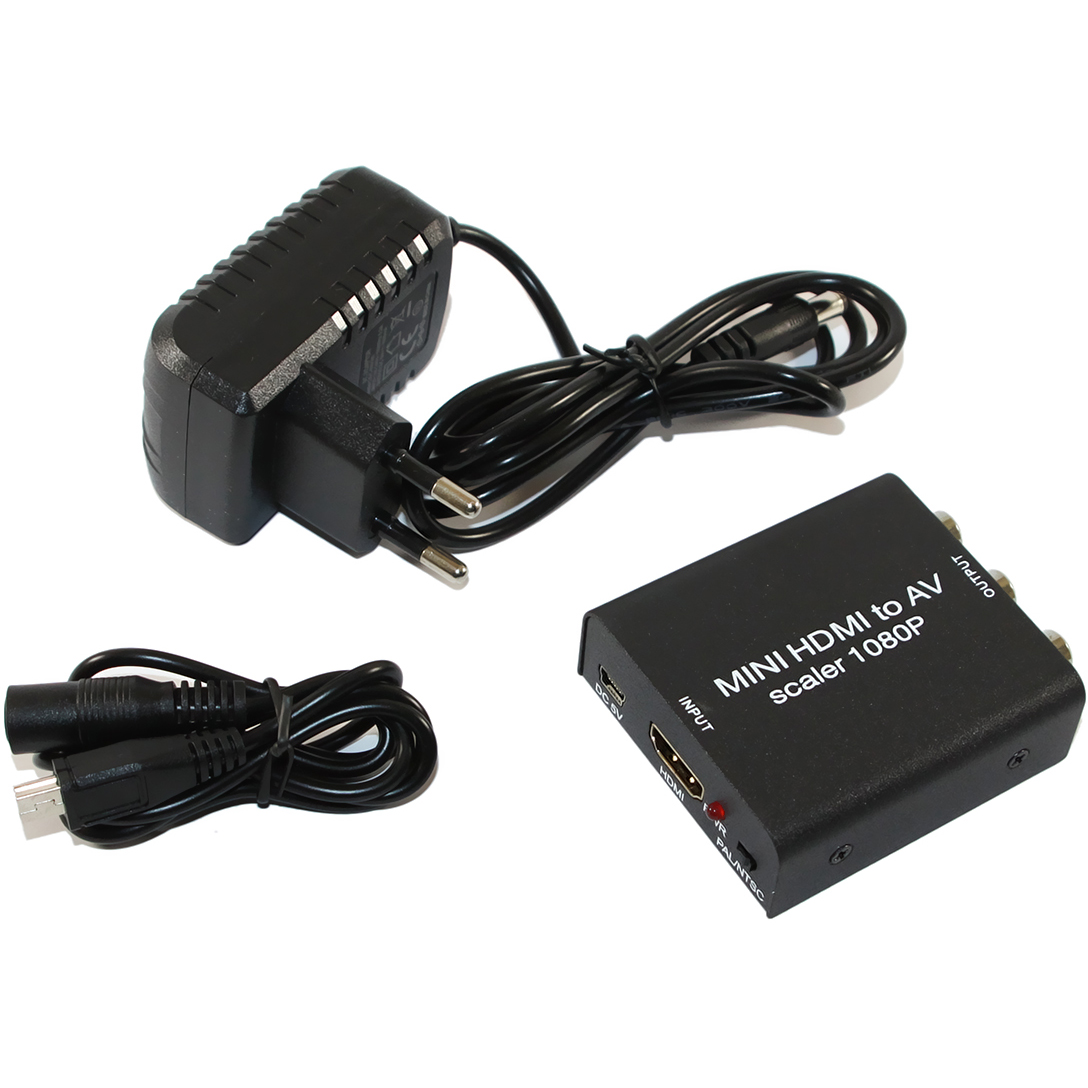 Контролер Atcom HDMI-3RCA (15275) з блоком живлення