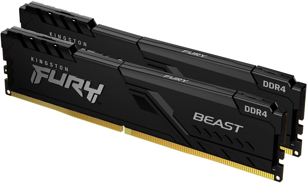 Модуль пам`ятi DDR4 2x8GB/3600 Kingston Fury Beast Black (KF436C17BBK2/16)