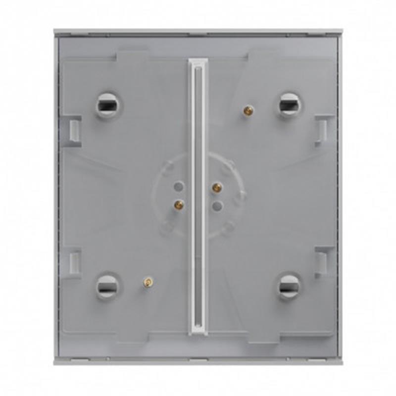 Центральна кнопка Ajax CenterButton (2-gang) White