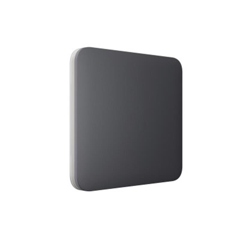 Кнопка для одноклавішного або прохідного вимикача Ajax SoloButton (1-gang/2-way) Graphite
