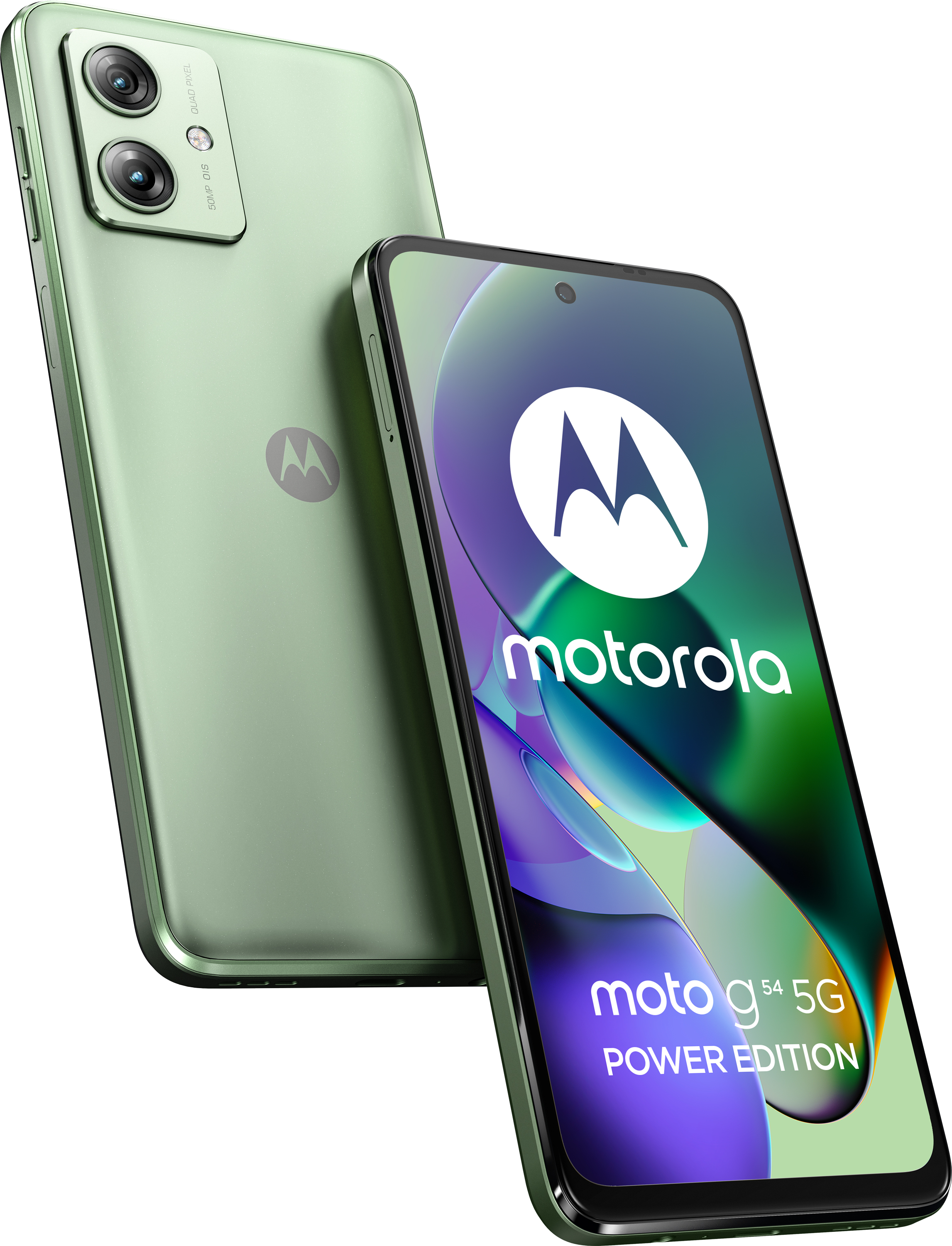 Смартфон Motorola Moto G54 12/256GB Dual Sim Mint Green (PB0W0008RS)