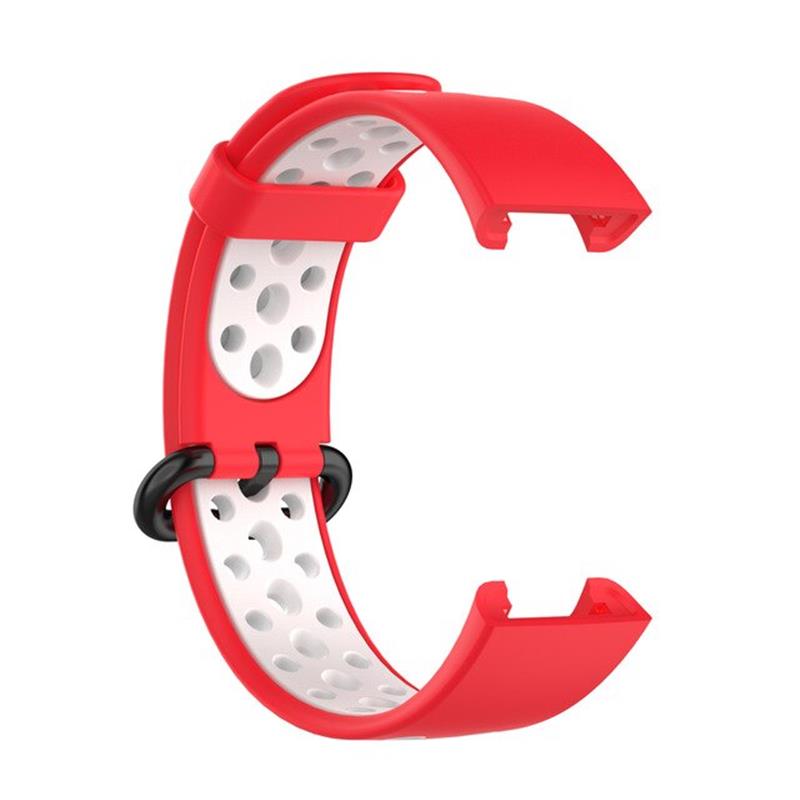 Ремінець BeCover Vents Style для Xiaomi Redmi Smart Band 2 Red-White (709427)