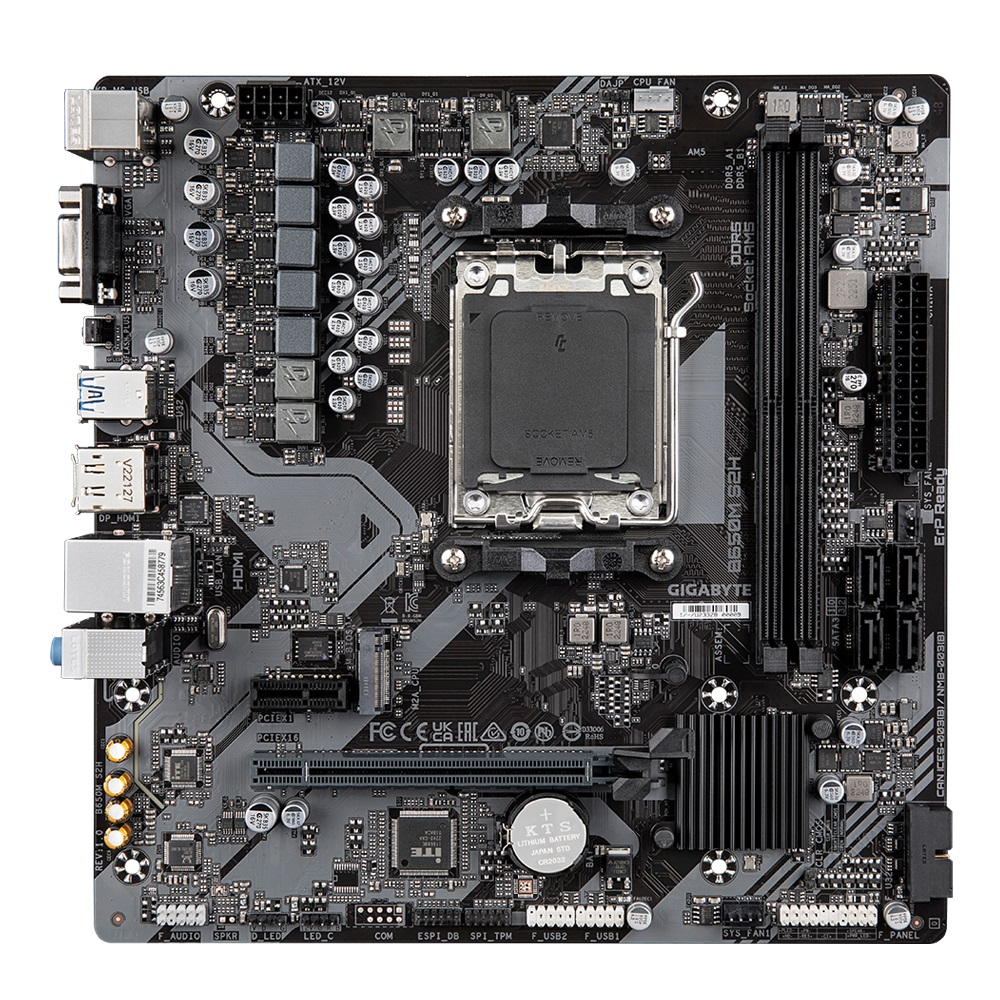 Материнська плата Gigabyte B650M S2H Socket AM5