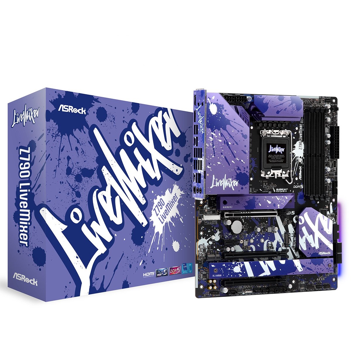 Материнська плата ASRock Z790 LiveMixer Socket 1700