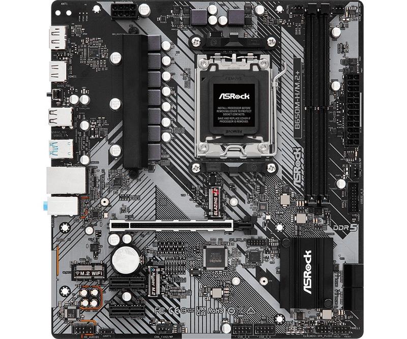 Материнська плата ASRock B650M-H/M.2+ Socket AM5