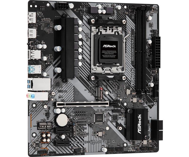 Материнська плата ASRock B650M-H/M.2+ Socket AM5