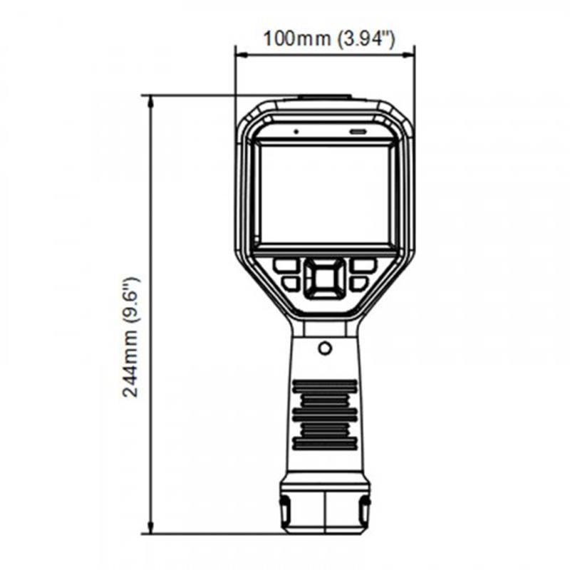 Ручний термограф із функцією скринінгу температури Hikvision DS-2TP21-6AVF/W Ручний термограф із функцією скринінгу температури Hikvision DS-2TP21-6AVF/W