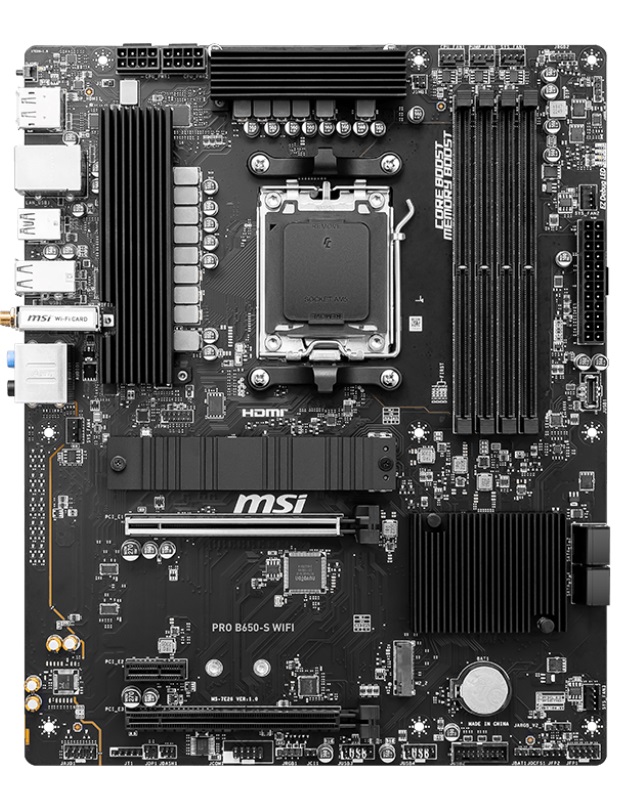 Материнська плата MSI Pro B650-S WiFi Socket AM5