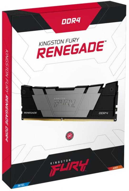 Модуль пам`яті DDR4 8GB/4000 Kingston Fury Renegade Black (KF440C19RB2/8)