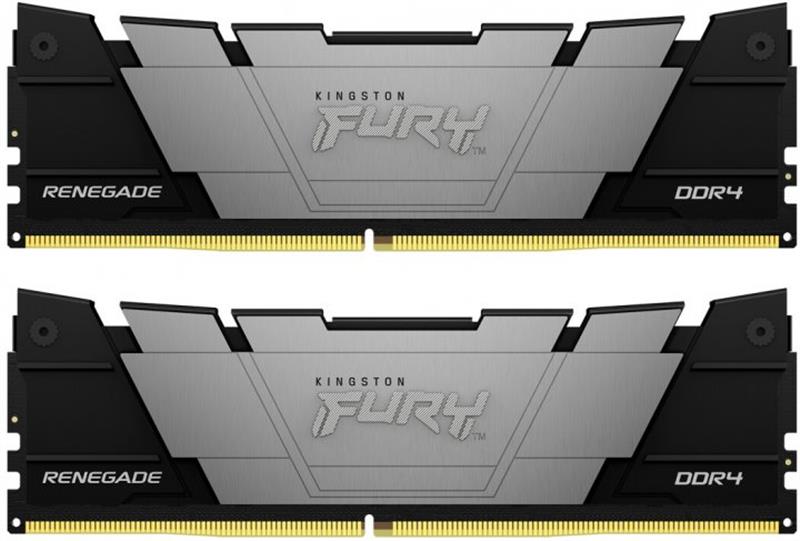 Модуль пам`ятi DDR4 2x8GB/4266 Kingston Fury Renegade Black (KF442C19RB2K2/16)