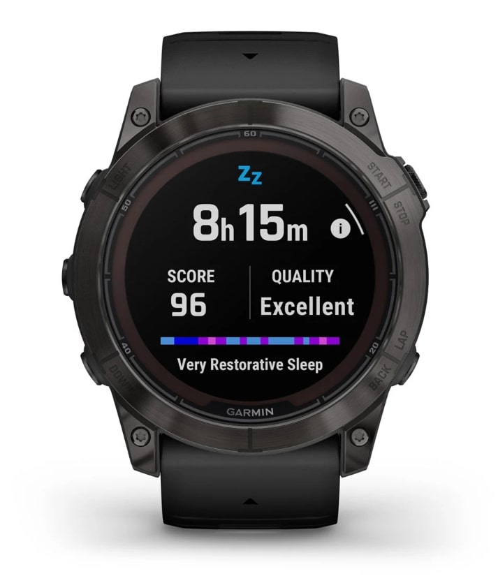 Смарт-годинник Garmin Fenix 7X Pro Sapphire Solar Carbon Gray DLC Titanium with Black Band (010-02778-54)