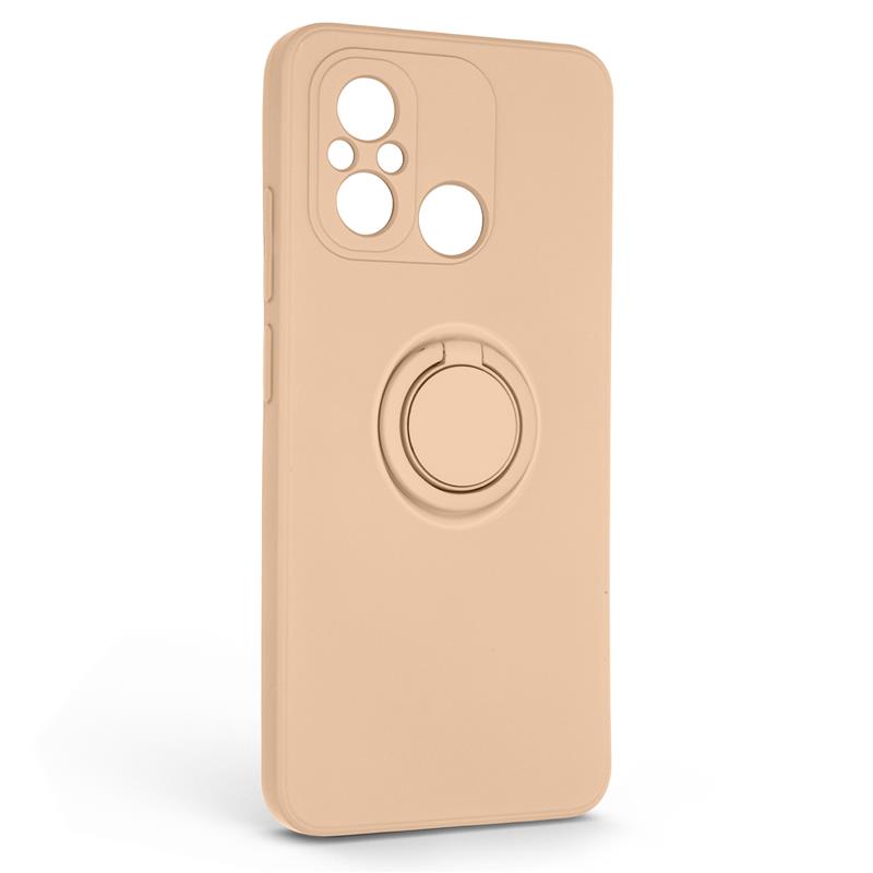 Чохол-накладка Armorstandart Icon Ring для Xiaomi Redmi 12C Pink Sand (ARM68794)