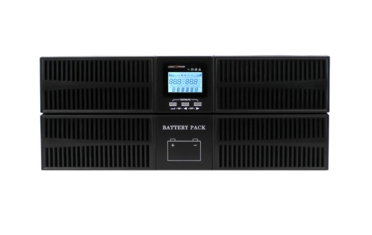 Джерело безперебійного живлення LogicPower Smart-UPS LogicPower-6000 PRO, RM (rack mounts) (with battery)