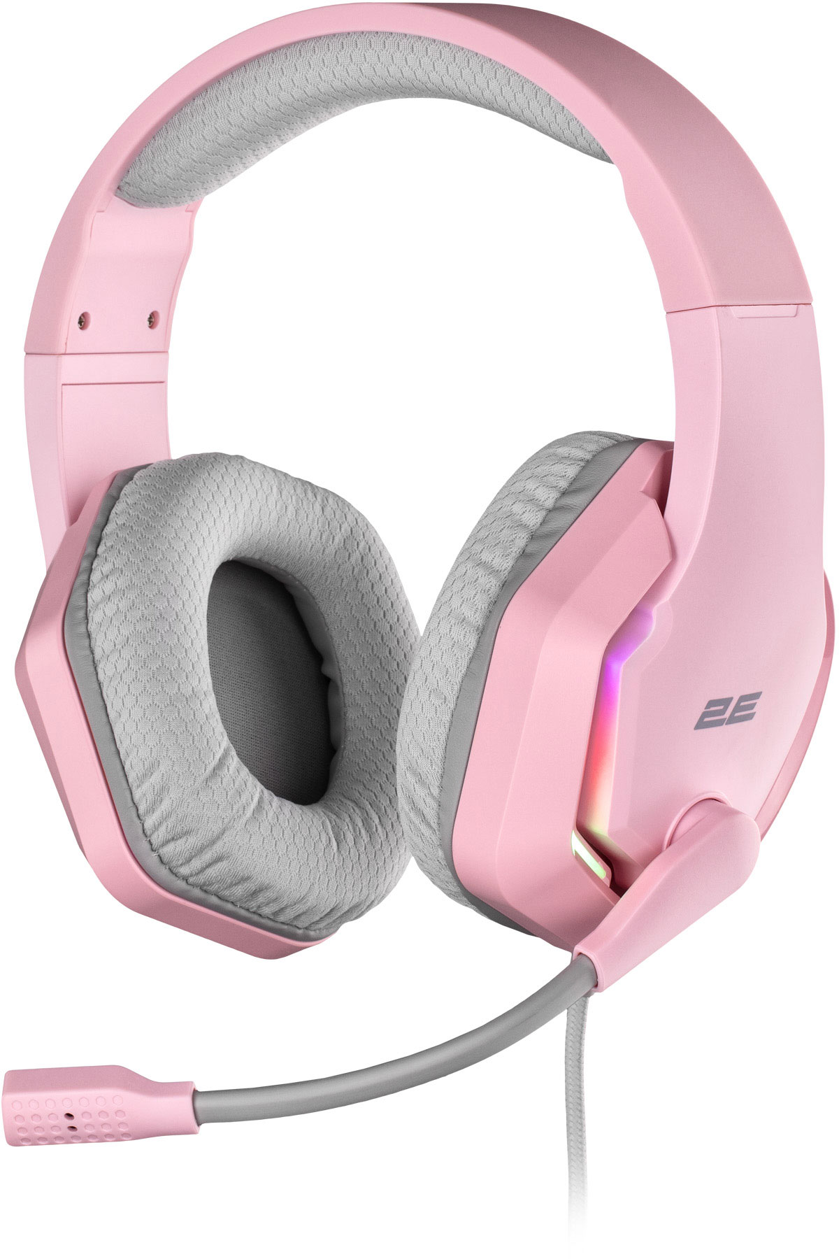 Гарнітура 2E Gaming HG315 RGB USB 7.1 Pink (2E-HG315PK-7.1)