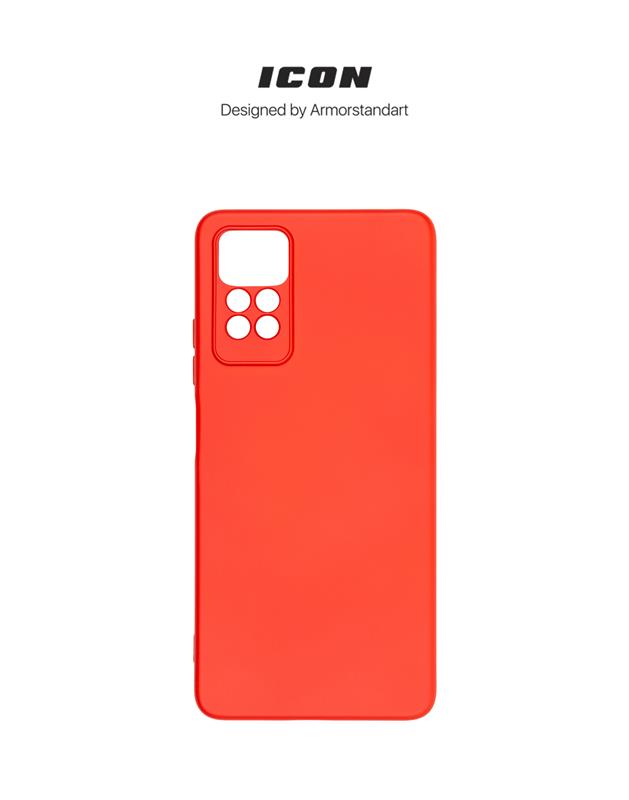 Чохол-накладка Armorstandart Icon для Xiaomi Redmi Note 12 Pro 4G Camera cover Red (ARM69374)