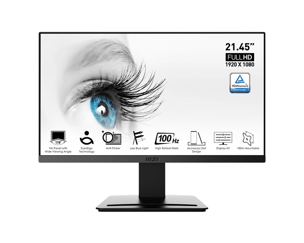 Монiтор MSI 21.45" Pro MP223 Black