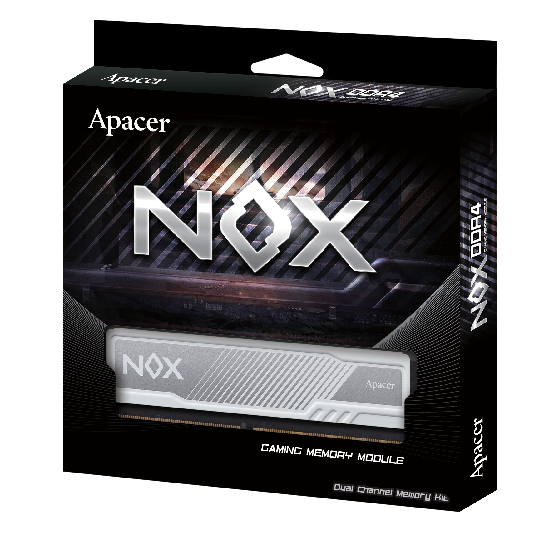 Модуль пам`ятi DDR4 2x16GB/3200 Apacer NOX White (AH4U32G32C28YMWAA-2)