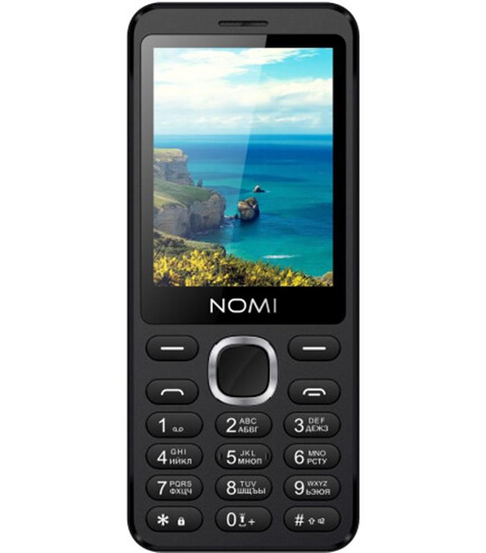 Мобiльний телефон Nomi i2820 Dual Sim Black