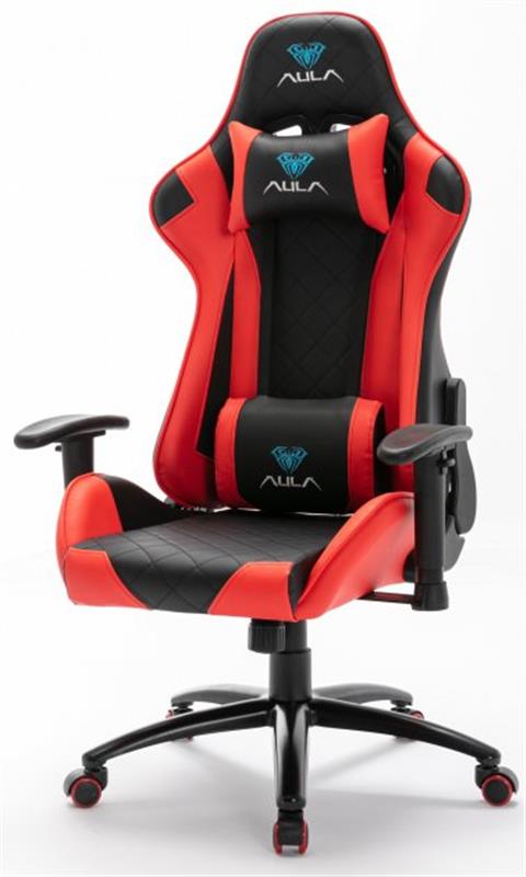 Крісло для геймерів Aula F1029 Gaming Chair Black/Red (6948391286181)