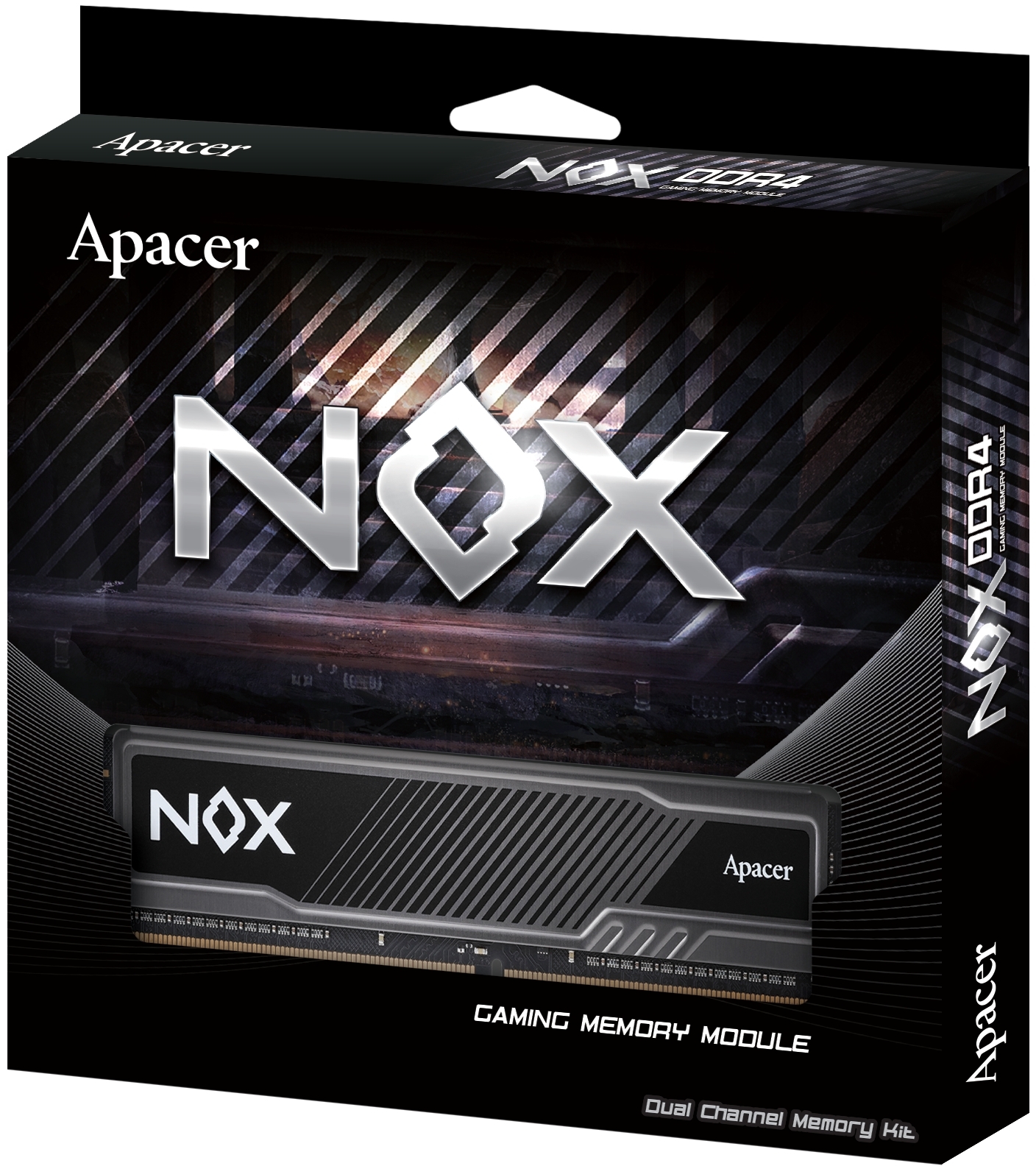 Модуль пам`ятi DDR4 2x16GB/3200 Apacer NOX (AH4U32G32C28YMBAA-2)