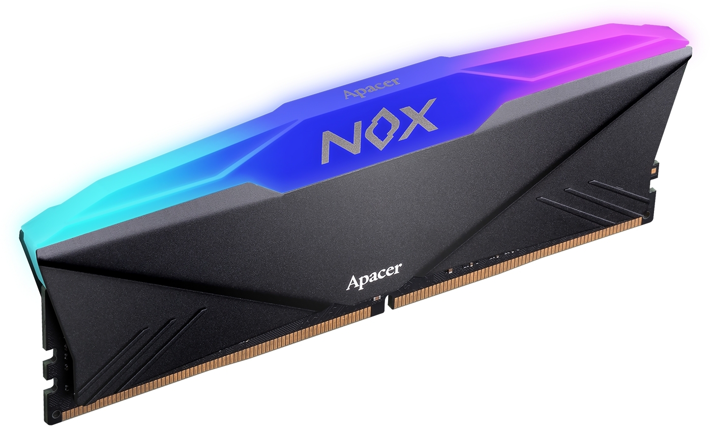 Модуль пам`ятi DDR4 2x16GB/3600 Apacer NOX RGB Black (AH4U32G36C25YNBAA-2)