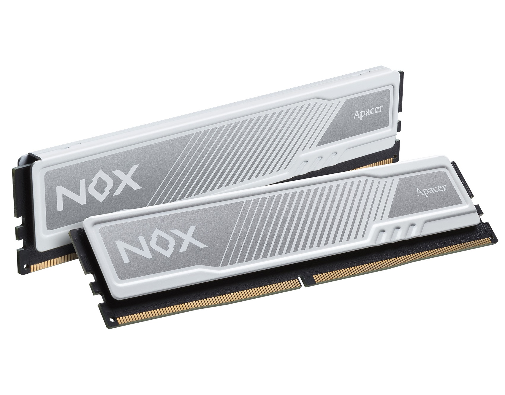 Модуль пам`ятi DDR4 2x8GB/3200 Apacer NOX White (AH4U16G32C28YMWAA-2)