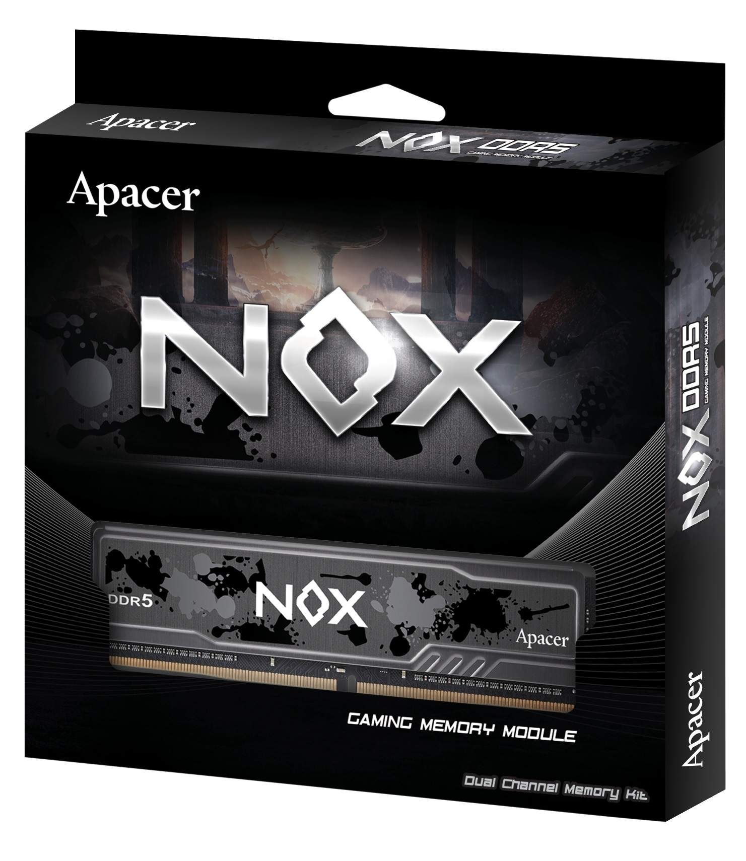 Модуль пам`ятi DDR5 2x16GB/5200 Apacer NOX (AH5U32G52C522MBAA-2)