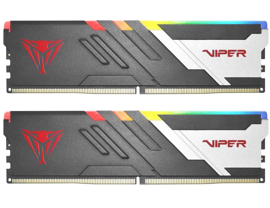 Модуль пам`яті DDR5 2x16GB/6000 Patriot Viper Venom RGB (PVVR532G600C36K)