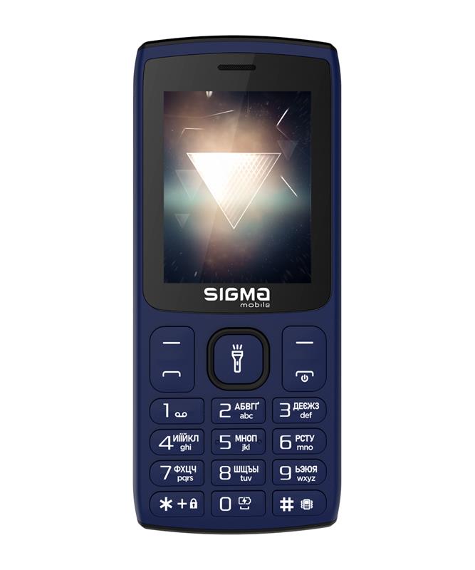 Мобiльний телефон Sigma mobile X-style 34 NRG Type-C Dual Sim Blue