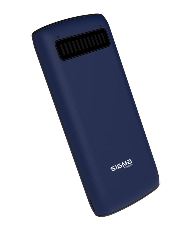 Мобiльний телефон Sigma mobile X-style 34 NRG Type-C Dual Sim Blue