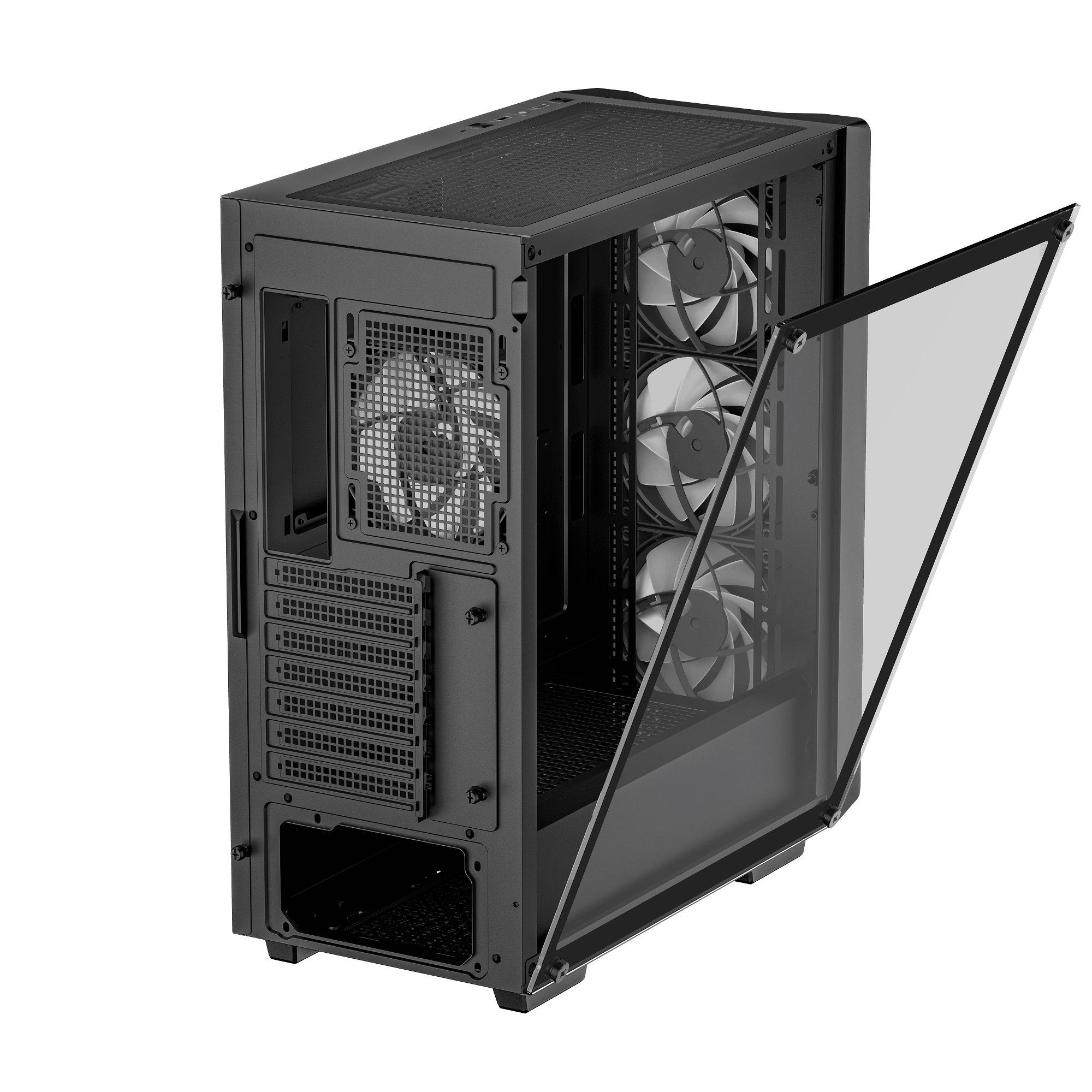 Корпус DeepCool CC560 V2 Black (R-CC560-BKGAA4-G-2) без БП