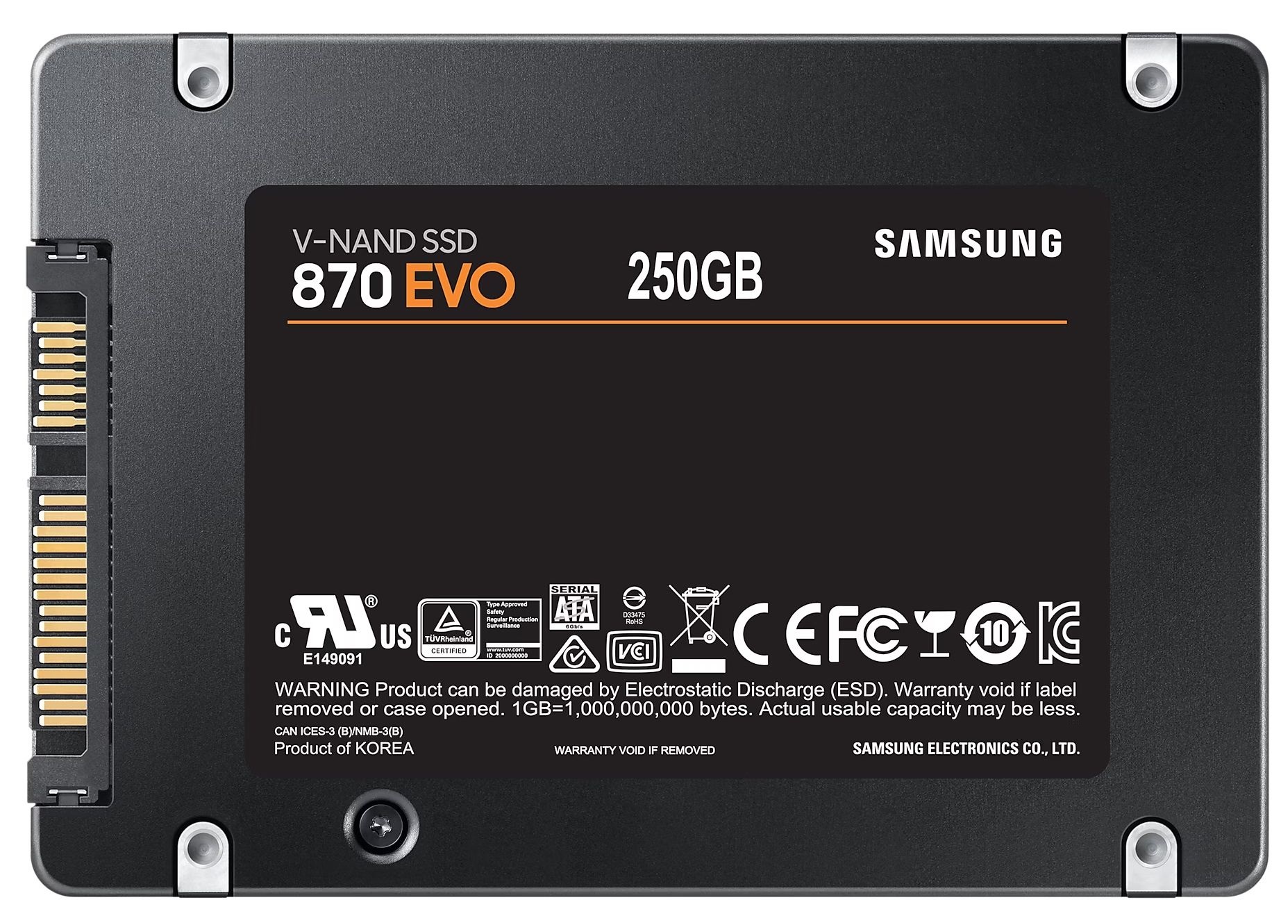 Накопитель SSD 250GB Samsung 870 EVO 2.5 Накопитель SSD 250GB Samsung 870 EVO 2.5
