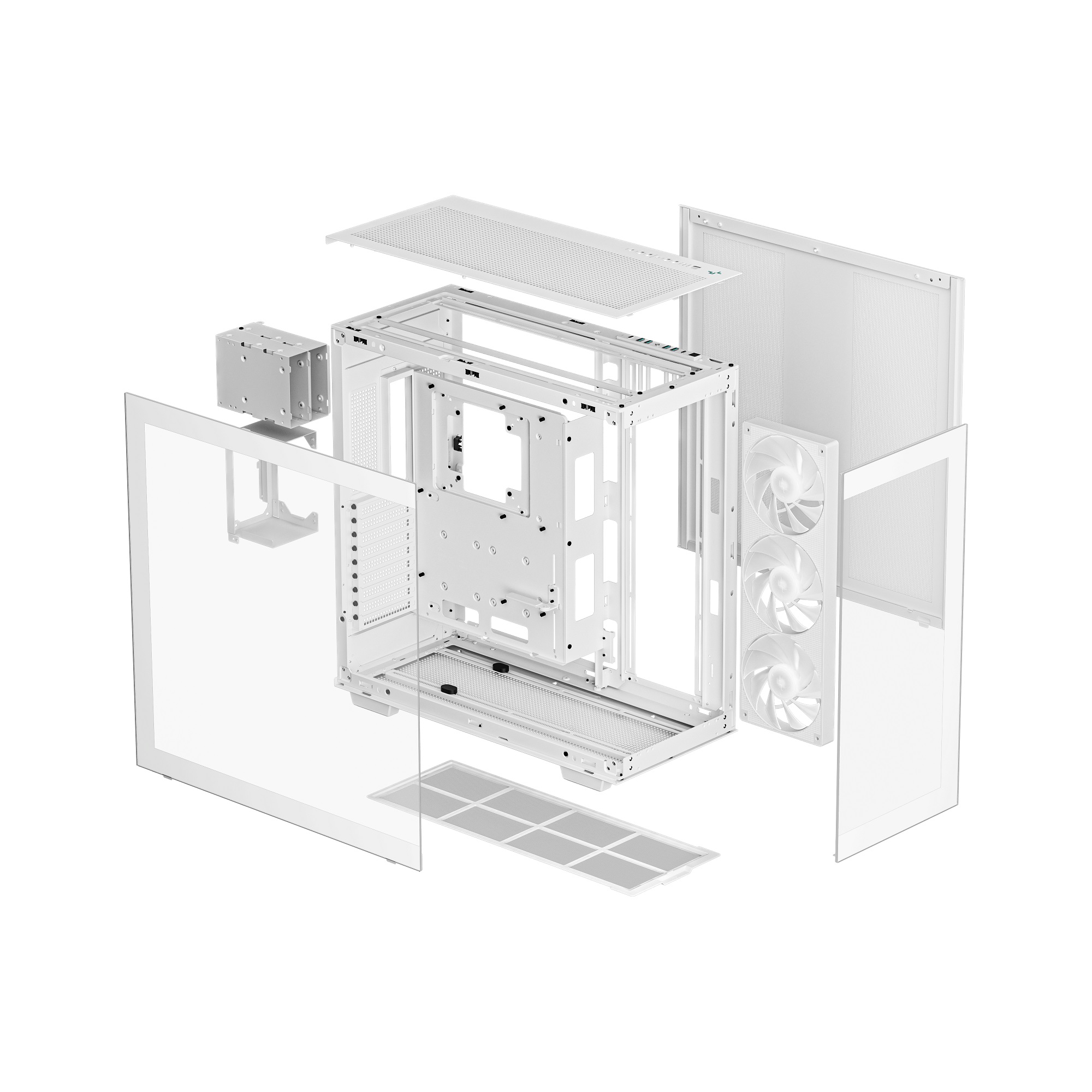 Корпус DeepCool CH780 White (R-CH780-WHADE41-G-1) без БЖ