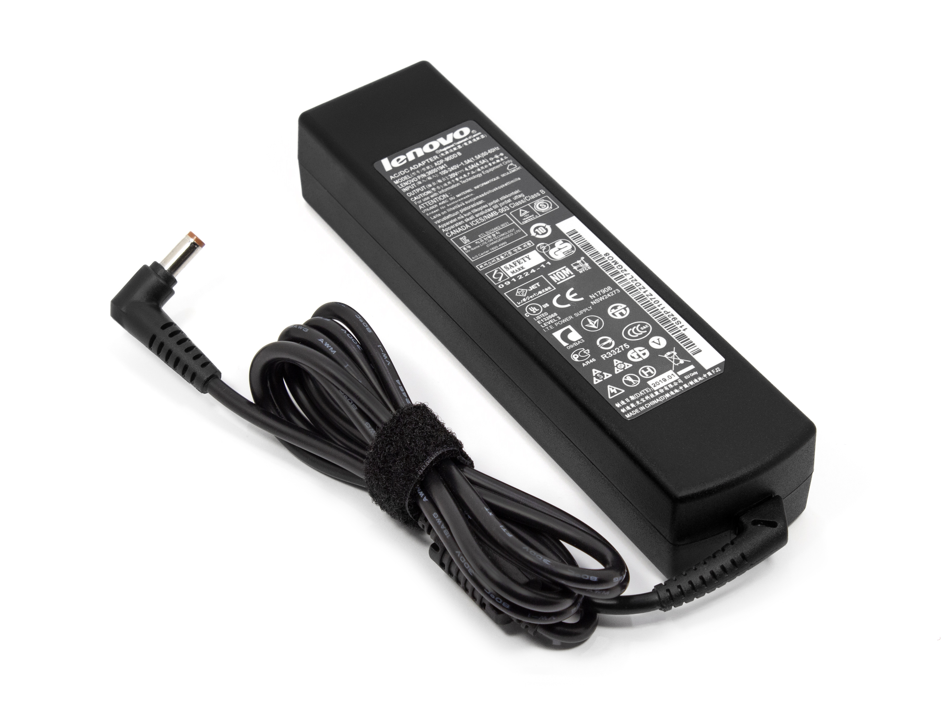 Блок живлення для ноутбука Lenovo 20V 4.5A 90W 5.5х2.5мм (Long Shape) (AD107023)