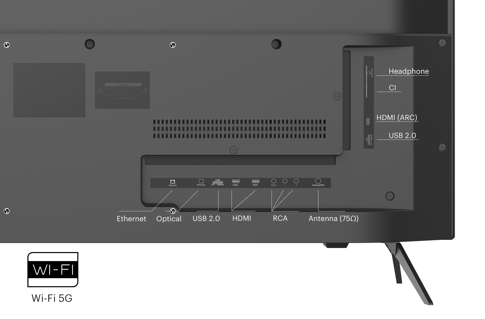 Телевiзор Kivi 40F760QB