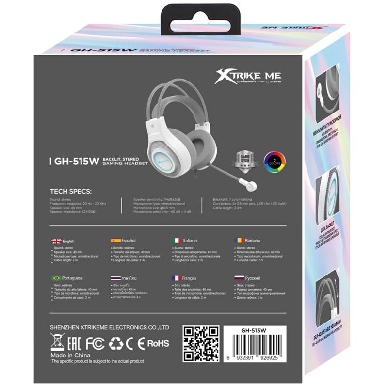 Гарнитура Xtrike Me GH-515W Гарнитура Xtrike Me GH-515W