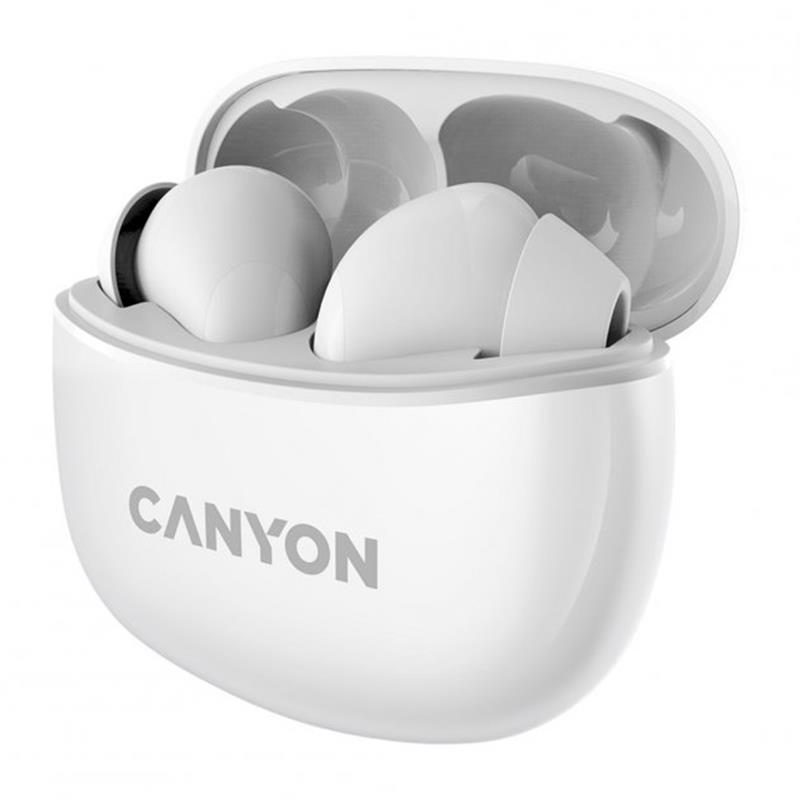 Bluetooth-гарнітура Canyon TWS-5 White (CNS-TWS5W)